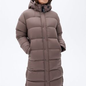 Aritzia TNA Super Puff Long in Caban Size XXS